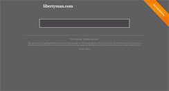 Desktop Screenshot of libertyman.com